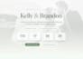 design a beautiful custom wedding website with rsvp
